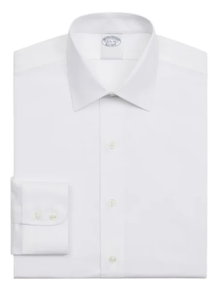 Lung cămașă Brooks Brothers alb