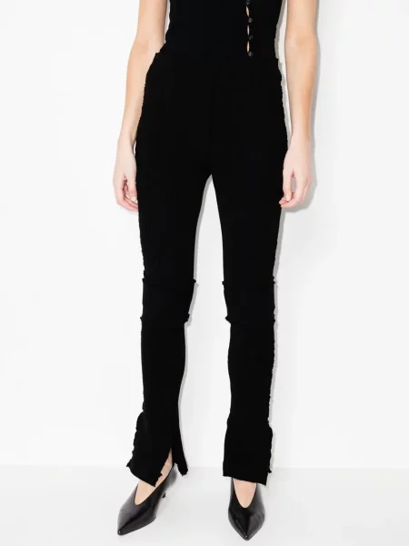 Pantaloni Talia Byre tricotate negru