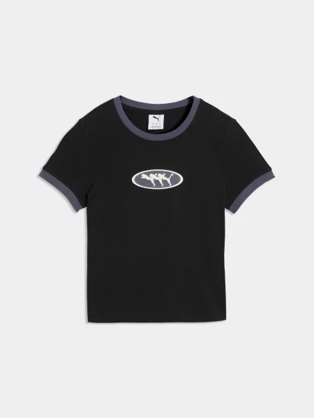 Футболка PUMA Future..archive Tee комбінований верх чорний