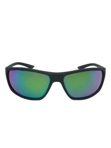 Ochelari de soare Nike cu cordon din jerseu cu imprimeu abstract gri