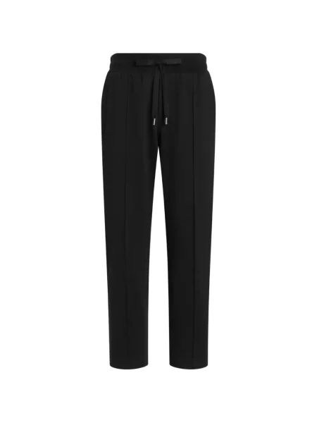 Pantaloni de jogging Dolce & Gabbana din jerseu alergare negru