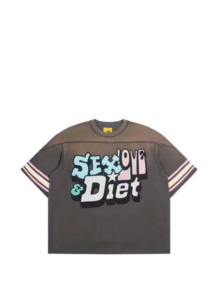 Tricou Diet Starts Monday cu imagine gri