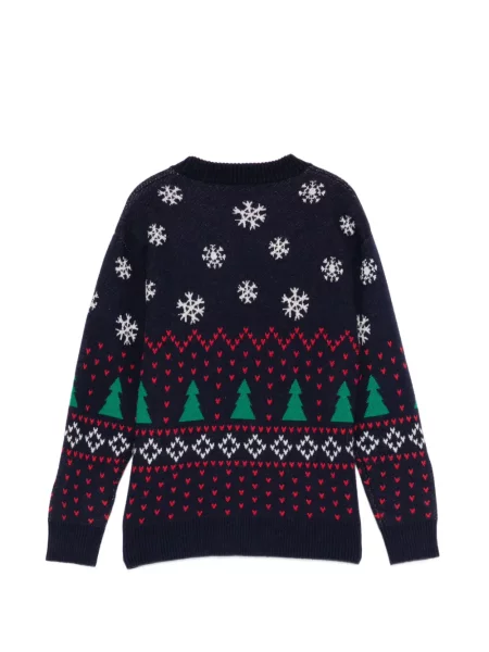 Sweter dziecięcy Moschino niebieski