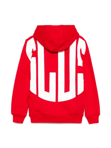 Bluza z kapturem dziecięca Gcds czerwona
