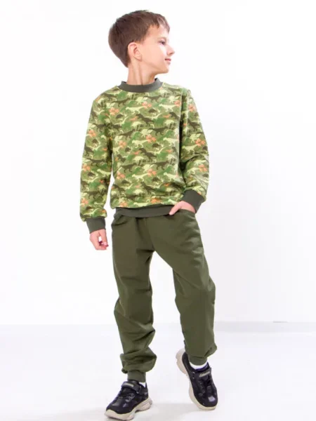 Дитячий Спортивний костюм Носи своє бавовна/поліестер жовтий