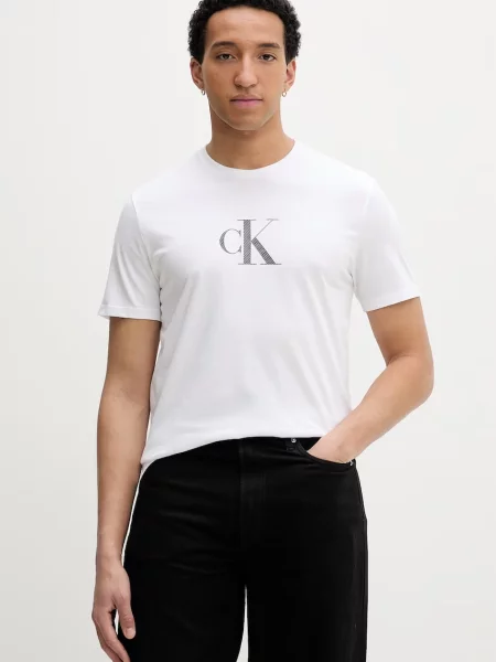 Calvin Klein T-shirt ανδρικό λευκό