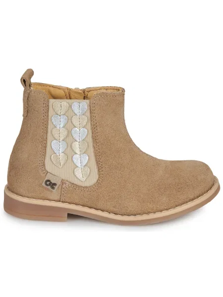 Pantofi copii Citrouille Et Compagnie bej