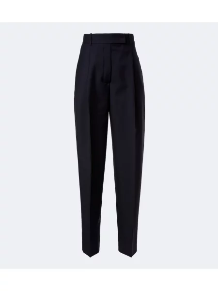 Pantaloni Róhe de lână albastru