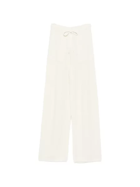 Pantaloni Max Mara cu cordon alb