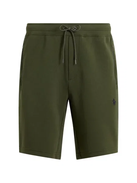 Pantaloni scurți Polo Ralph Lauren cu broderie cu cordon verde