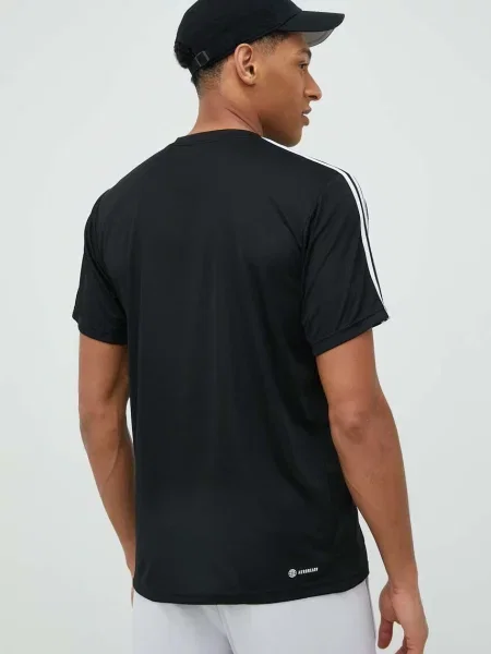 Adidas Performance edzős póló Train Essentials nyomott mintás fekete
