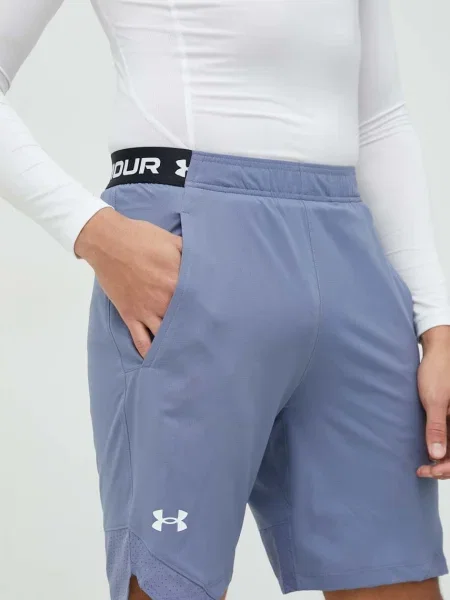 Under Armour edzős rövidnadrág sötétkék férfi fekete
