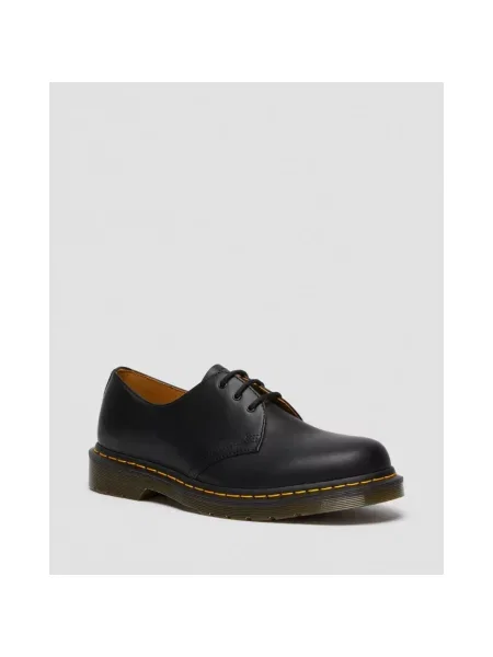 Półbuty Dr. Martens skórzane czarne
