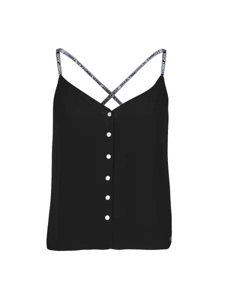 Felső Tommy Jeans fekete