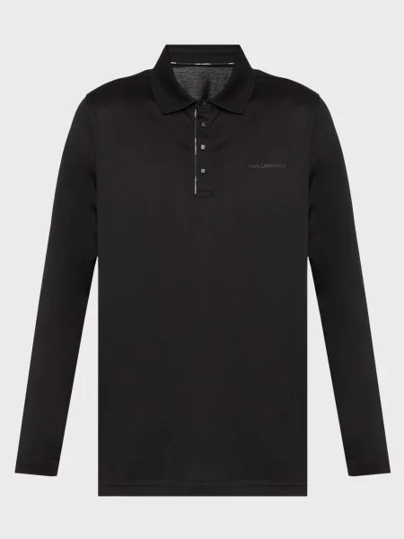 Поло Karl Lagerfeld черное