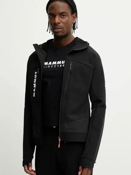 Kurtka Softshell Mammut Aenergy So Hybrid Hooded czarna