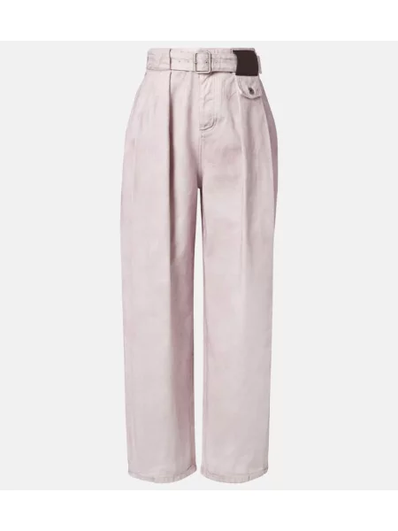 Blugi Loewe cu picior lat roz