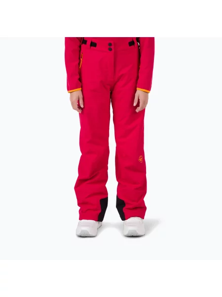 Штани гірськолижні дитячі Rossignol Girl Ski ruby red червоні