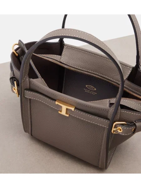Top Tod's din piele gri