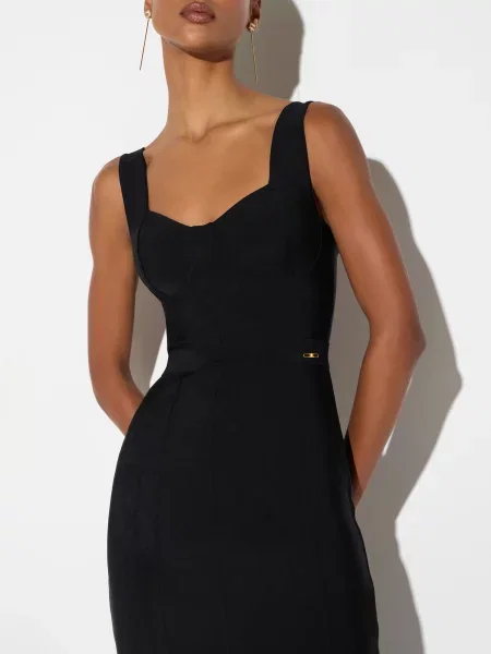 Платье Elisabetta Franchi черное
