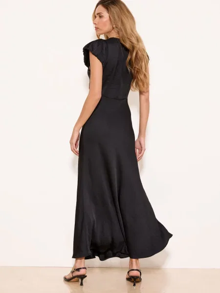 Lipsy Rochie de seară crem negru
