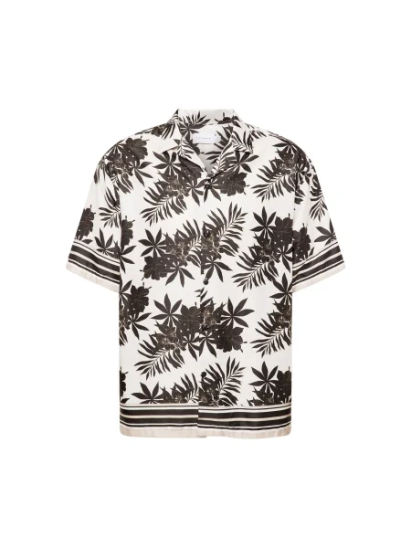 TOPMAN Cămașă negru / alb