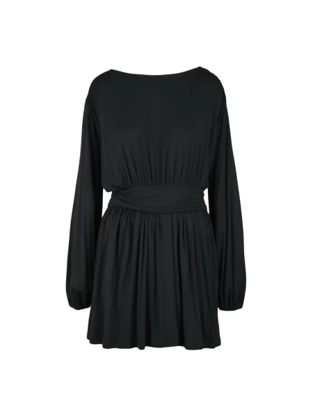 Dzianinowa sukienka Dondup czarna