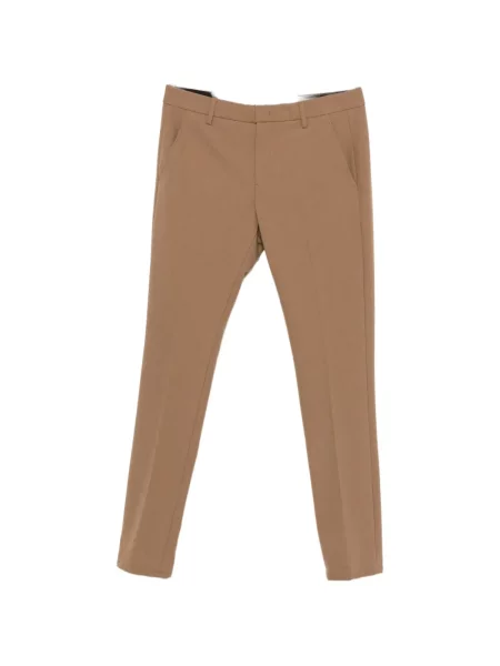 Cu centură pantaloni Dondup maro