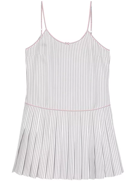 Rochie Thom Browne plisată gri