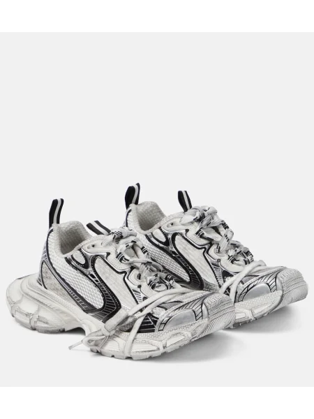 Sneakerși Balenciaga din piele alb