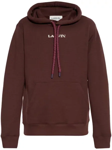 Hanorac cu glugă Lanvin cu broderie