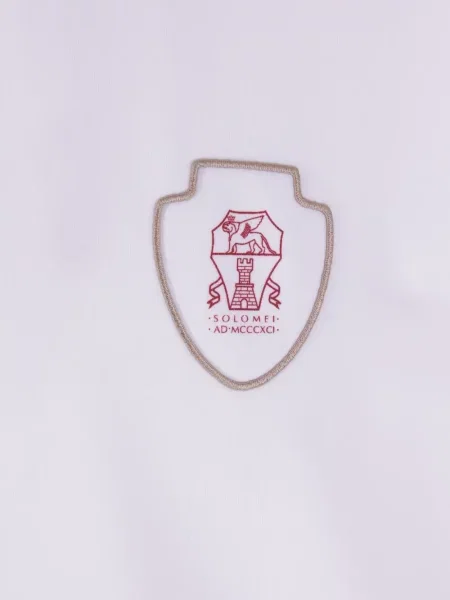 Scurt tricou Brunello Cucinelli alb