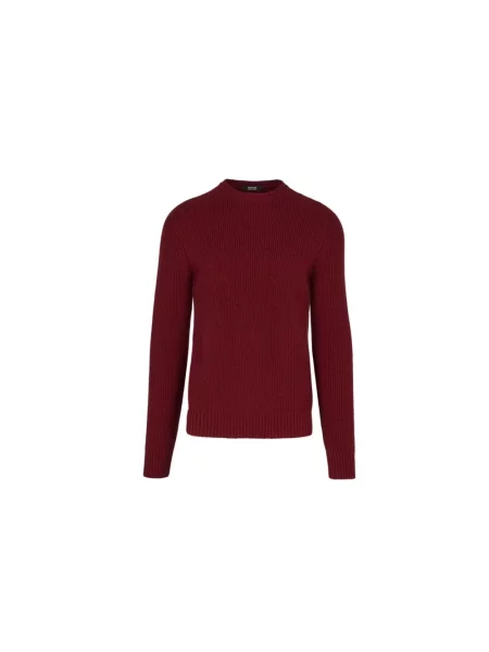 Sweter Bomboogie wełniany czerwony