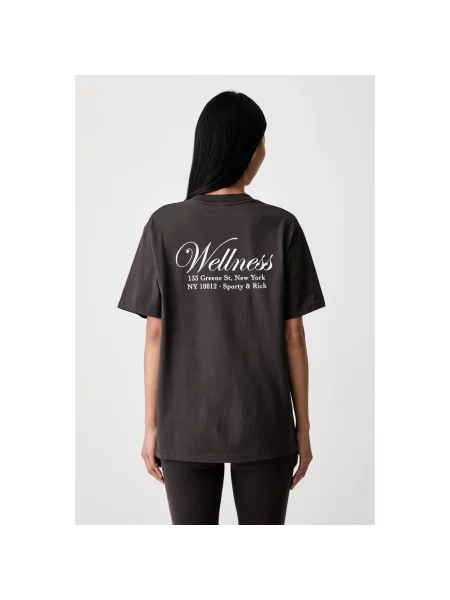 Sporty & Rich Soho T-shirt szara