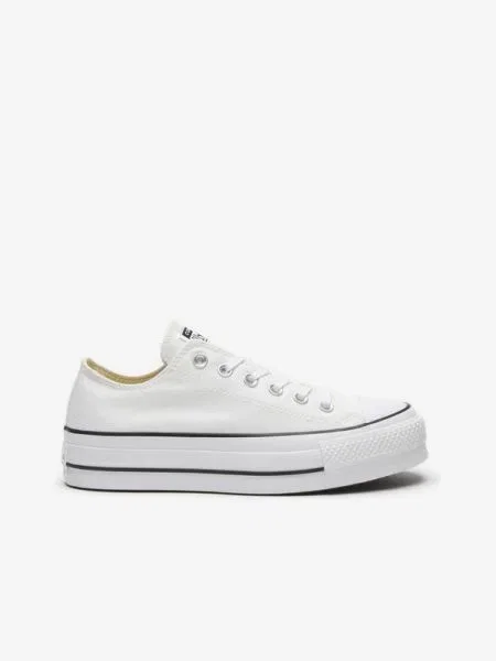 Vászon félcipő Converse fehér