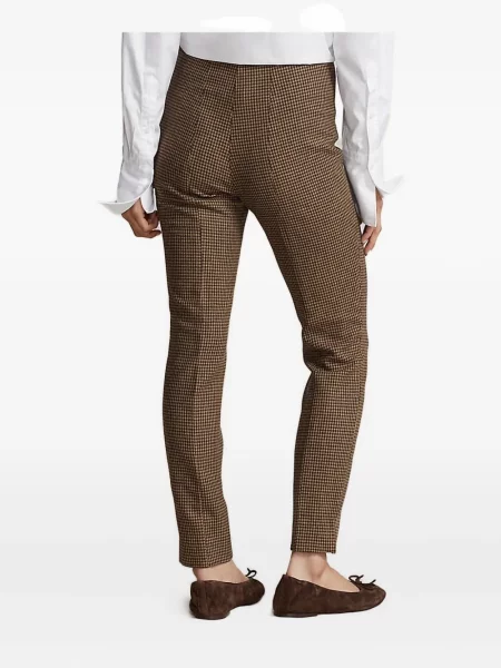 Kostiumas "houndstooth" rašto bokseriai Polo Ralph Lauren iki kelių mėlyna