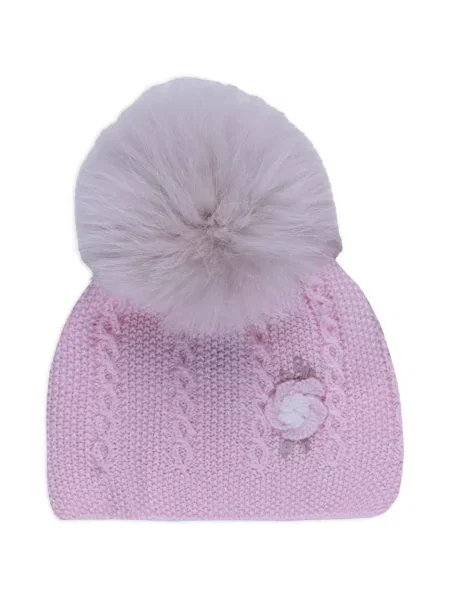 Czapka dziecięca Marlu' Couture różowa