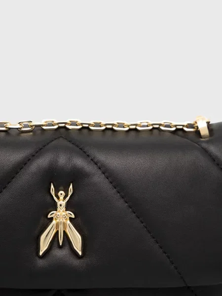 Кожаная сумочка Patrizia Pepe чёрный