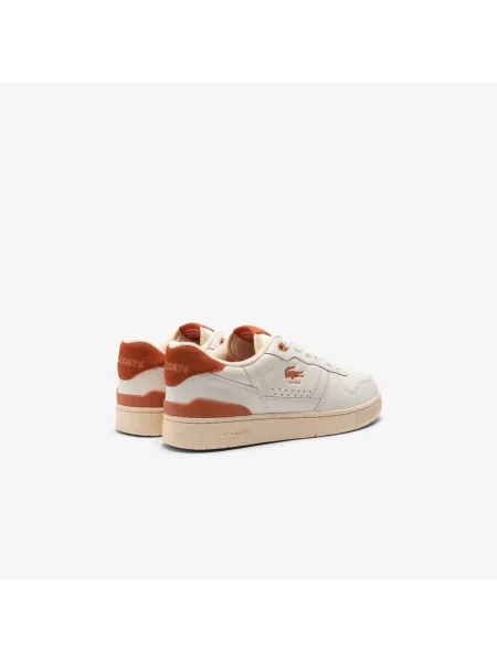 Кроссовки Lacoste бежевые
