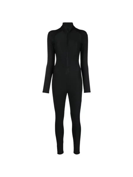 Lung salopetă Tessitura Body Couture negru