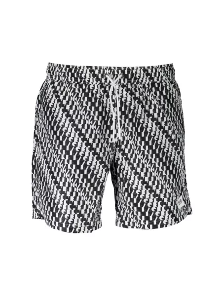 Wielobarwność kąpielówki Karl Lagerfeld Beachwear czarne