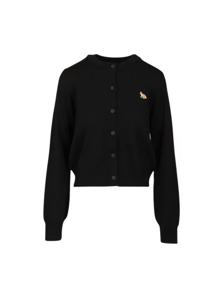 Sweter dziecięcy Maison Kitsune czarny