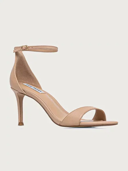 Steve Madden sandale cu înalt din piele Necy bej