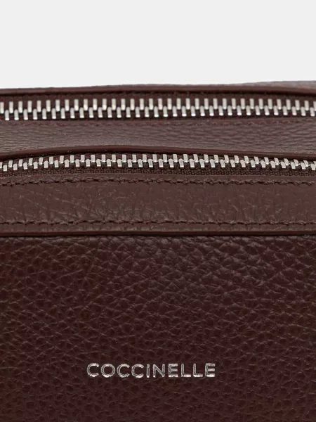Кожаная сумка через плечо Coccinelle