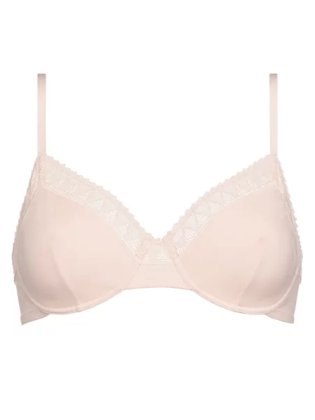 Sutien Eres din dantelă roz