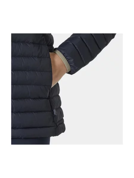 Péřová bunda Helly Hansen Sirdal Hooded Insulator navy tmavě modrá