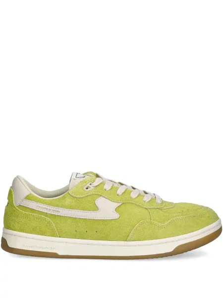 Sneakerși Stepney Workers Club din piele de căprioară verde