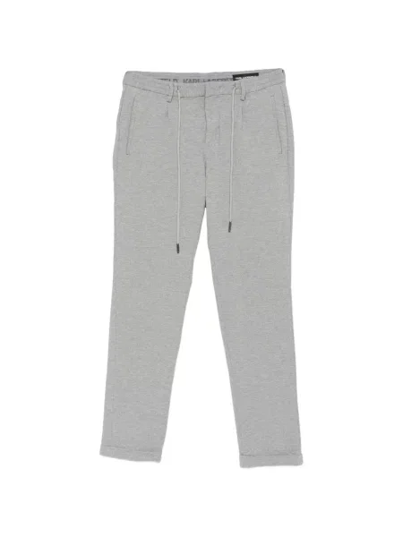Pantaloni Karl Lagerfeld alergare cu cordon gri