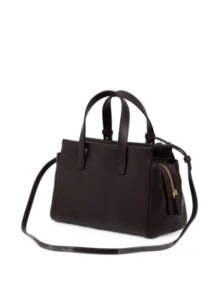 Geantă shopper Armani Exchange cu imagine maro