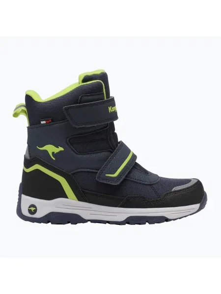 KangaROOS K-MJ Camp V RTX юношески ботуши за сняг dk navy / lime синьо